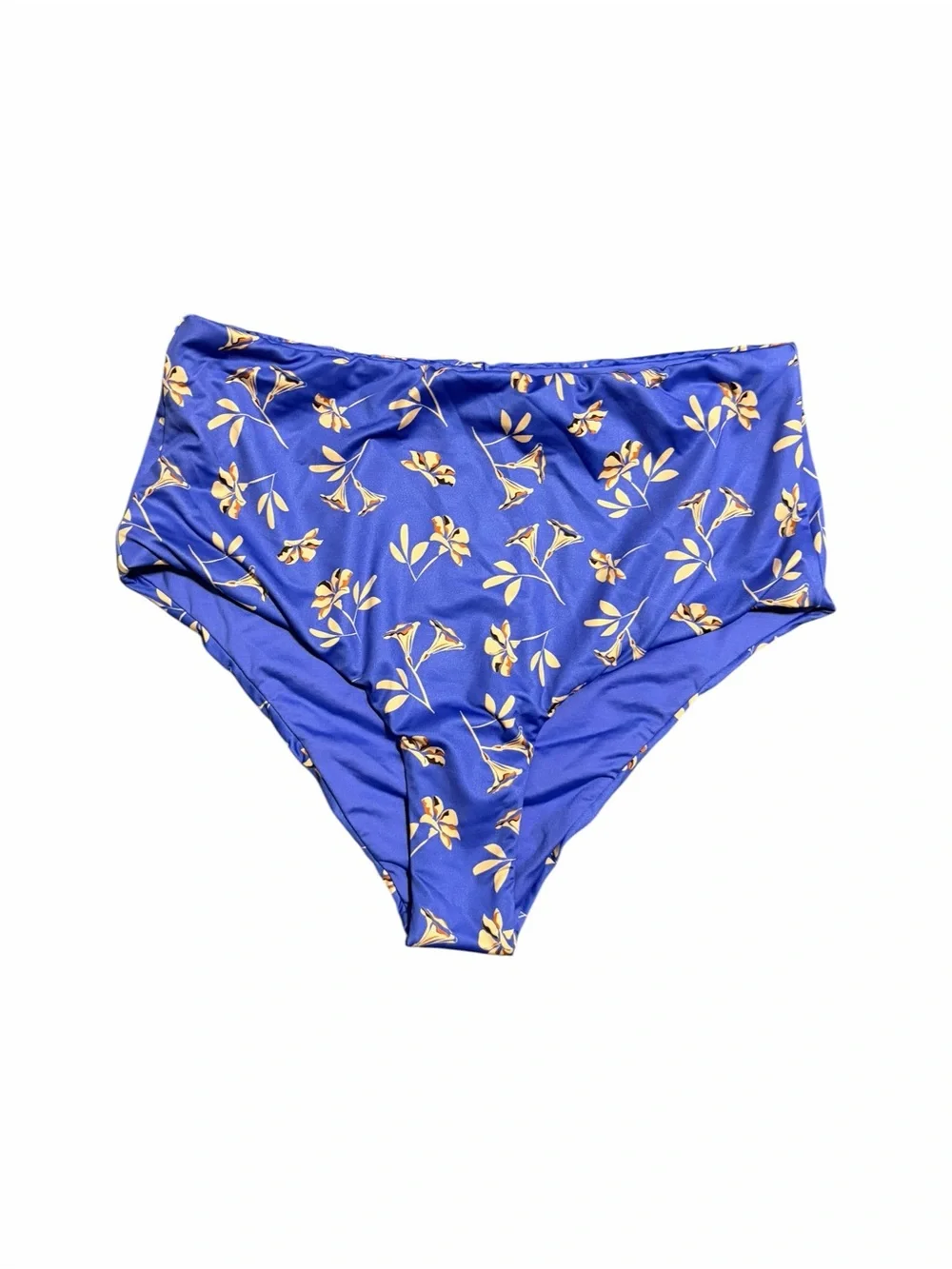 Patagonia Bikini Bottoms High Rise - Blue - Sunrise Slider - Size M - NWT
